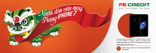 Xuân Đón Vận May, Trúng iPhone 7