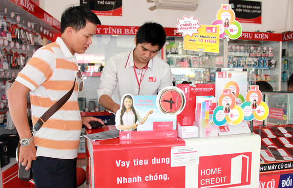 Vay tiêu dùng qua công ty tài chính Home Credit