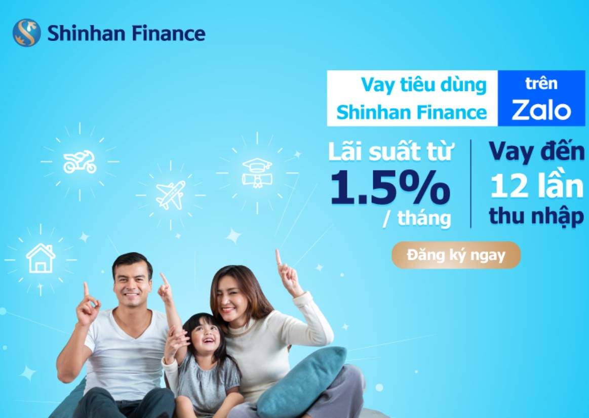 Có nên vay tín chấp Shinhan Finance