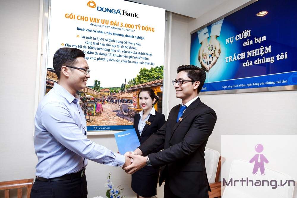 Vay thế chấp sổ đỏ Ngân hàng Đông Á dễ dàng hơn